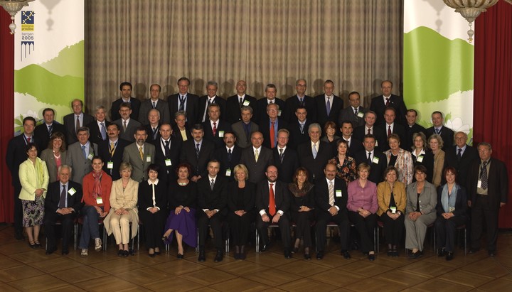 Ministers attending the Bergen Conference
