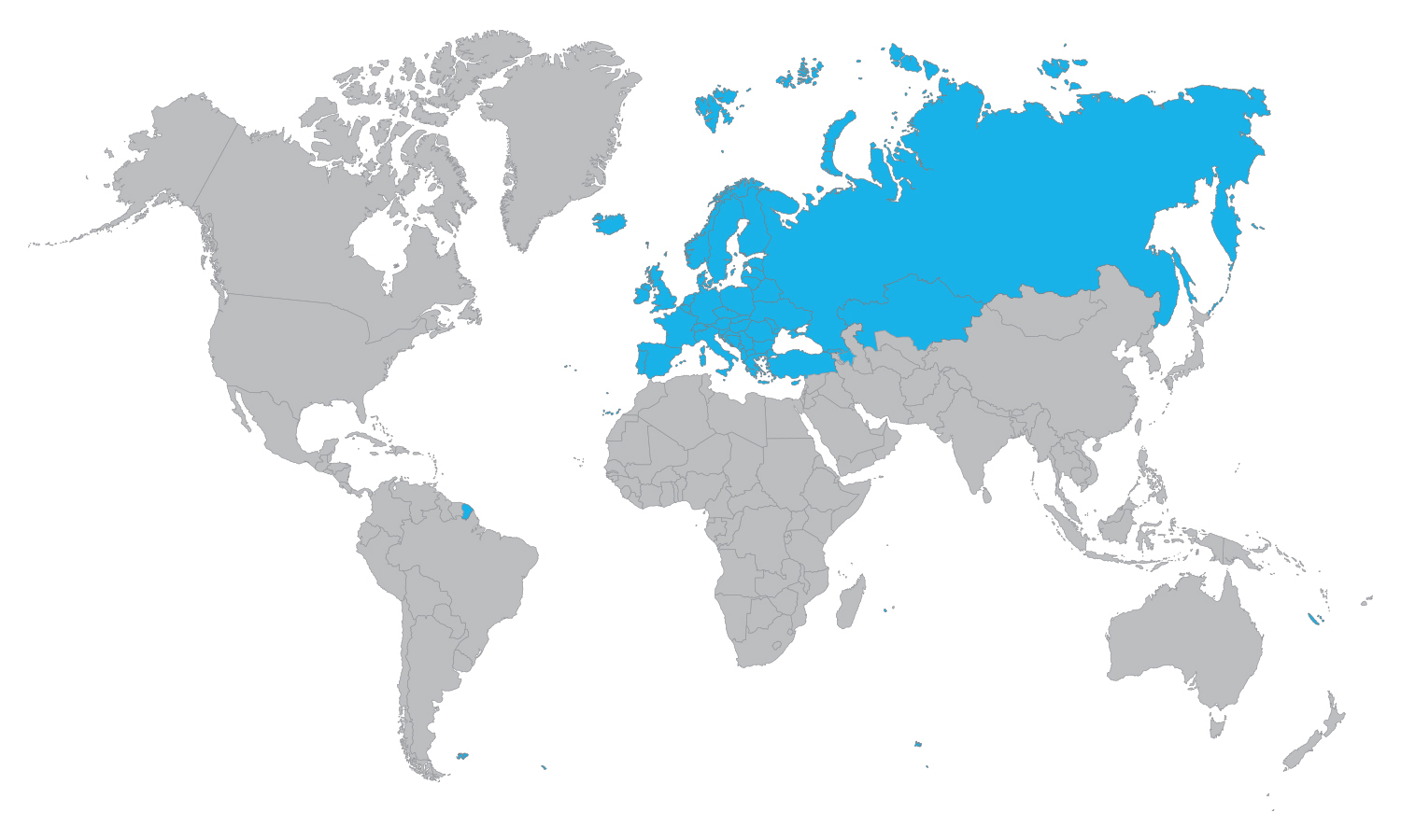 Страны входящие в МАГАТЭ Северная Америка