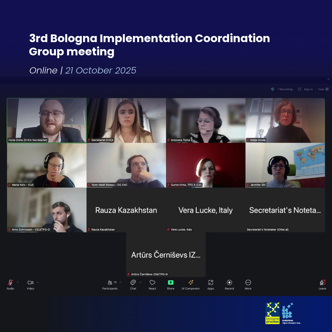 3rd BICG Meeting